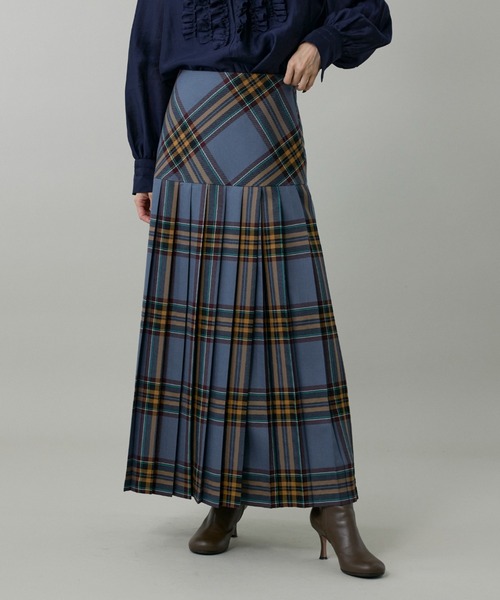 O'NEIL of DUBLIN（オニールオブダブリン）の「ヨーク切り替えスカート《O'neil of Dublin》（スカート・レディース・グレー/ブルーグレー・9号/7号）」の9枚目の写真