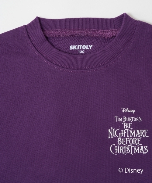 GLAZOS（グラソス）の「【SKIT0LY】【DISNEY】ナイトメアー・ビフォア・クリスマス/アソートプリントトレーナー（スウェット・キッズ・ホワイト/ブラック/パープル・130cm/100cm/120cm/140cm/110cm）」の21枚目の写真