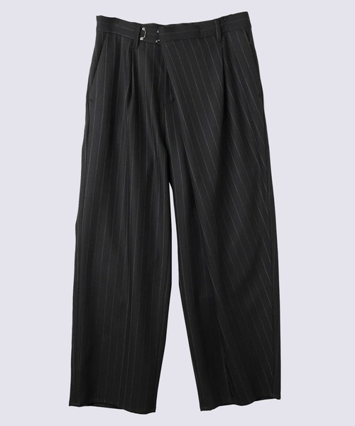 Jieda（ジエダ）の「【Jieda/ジエダ】OVER RAP SLACKS（スラックス・メンズ・ブラック/グレー・1/2）」の21枚目の写真