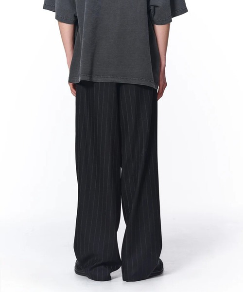 Jieda（ジエダ）の「【Jieda/ジエダ】OVER RAP SLACKS（スラックス・メンズ・ブラック/グレー・1/2）」の15枚目の写真