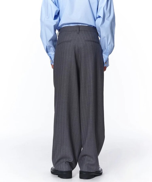 Jieda（ジエダ）の「【Jieda/ジエダ】OVER RAP SLACKS（スラックス・メンズ・ブラック/グレー・1/2）」の16枚目の写真