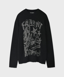 Fallett（ファレット）の「ロックバンドニットブラック（ニット/セーター）」