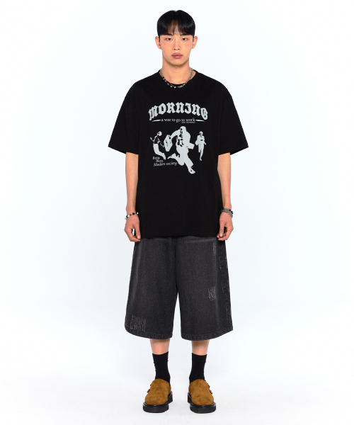 F.ILLUMINATE(フィルミネイト)の「モダンラウンドTシャツ-ピンク(Tシャツ/カットソー・レディース・その他・MEDIUM/LARGE/SMALL)」の7枚目の写真