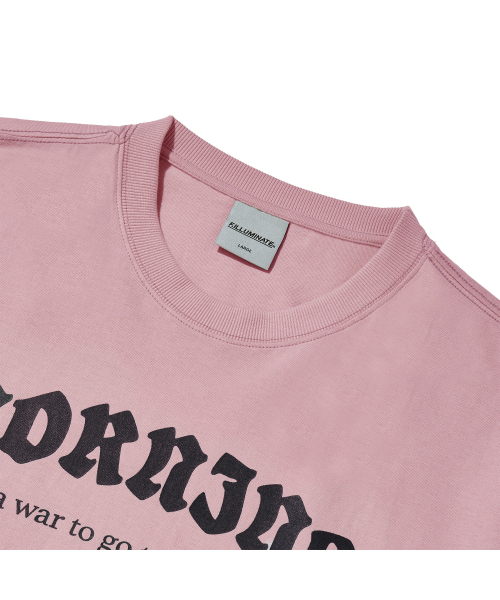 F.ILLUMINATE(フィルミネイト)の「モダンラウンドTシャツ-ピンク(Tシャツ/カットソー・レディース・その他・MEDIUM/LARGE/SMALL)」の8枚目の写真