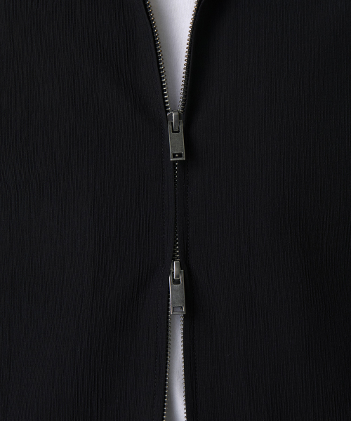MUSINSA STANDARD（ムシンサスタンダード）の「クリンクルブルゾンジャケット[ブラック]（ブルゾン・メンズ・その他・MEDIUM/LARGE/X-LARGE/XX-LARGE）」の4枚目の写真