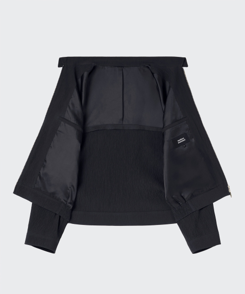 MUSINSA STANDARD（ムシンサスタンダード）の「クリンクルブルゾンジャケット[ブラック]（ブルゾン・メンズ・その他・MEDIUM/LARGE/X-LARGE/XX-LARGE）」の7枚目の写真