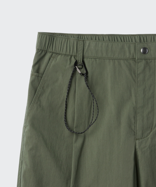 MUSINSA STANDARD（ムシンサスタンダード）の「[シティレジャー] CN ワンタックワイドバンディングパンツ [カーキ]（その他パンツ・メンズ・その他・40/38/42/36/34/32/29/30/31/33/26/27/28）」の4枚目の写真