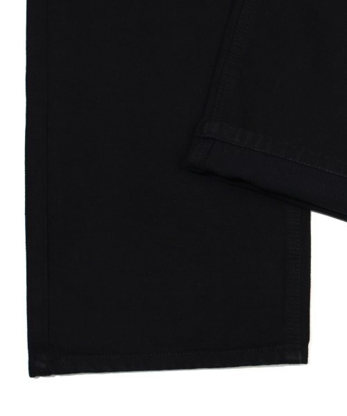 TOFFEE(トフィー)の「GL ワイドデニムパンツ (ブラック)(デニムパンツ・メンズ・その他・SMALL/MEDIUM/LARGE/X-LARGE/X-SMALL)」の4枚目の写真