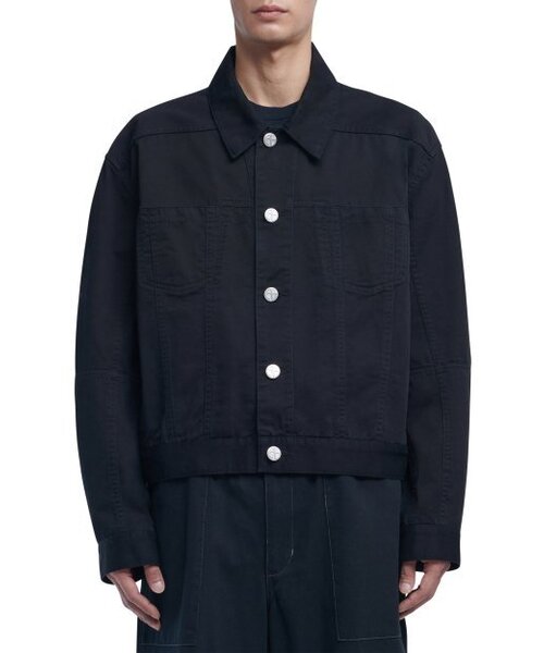 NOMANUAL（NOMANUAL）の「P.L STITCHED TRUCKER JACKET - BLACK（デニムジャケット・メンズ・その他・MEDIUM/LARGE）」の7枚目の写真