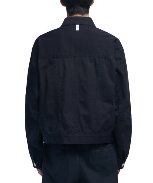NOMANUAL（NOMANUAL）の「P.L STITCHED TRUCKER JACKET - BLACK（デニムジャケット・メンズ・その他・MEDIUM/LARGE）」の2枚目の写真