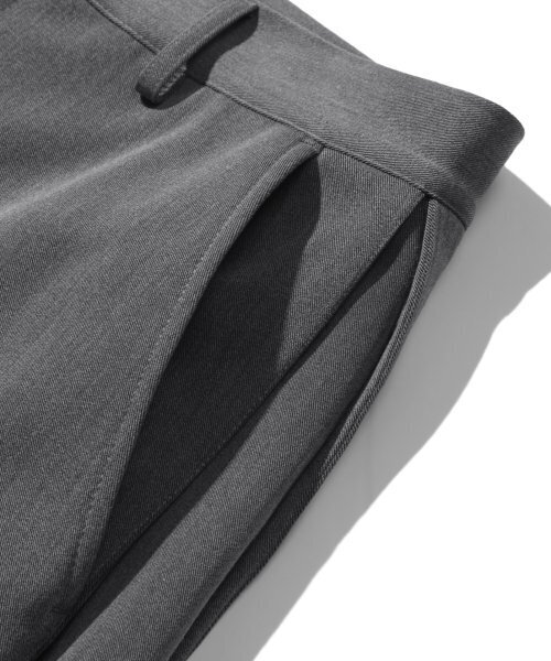 TRILLION（トリリオン）の「サイドタックスナップボタンワイドスラックス（グレー）（スラックス・レディース・その他・X-LARGE/MEDIUM/LARGE）」の7枚目の写真