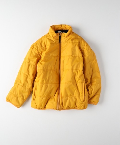 MPS(エムピーエス)の「【MPS】スタンドネック裏ボア中綿ジャケット (撥水/防風/あったか/軽量/キッズ/通学/通園/洗濯機OK/冬アウター)(ダウンジャケット/コート・キッズ・ブラック/ライラック/グリーン/ブルー/イエロー/サックスブルー・150/160/130/140/110/120)」の9枚目の写真