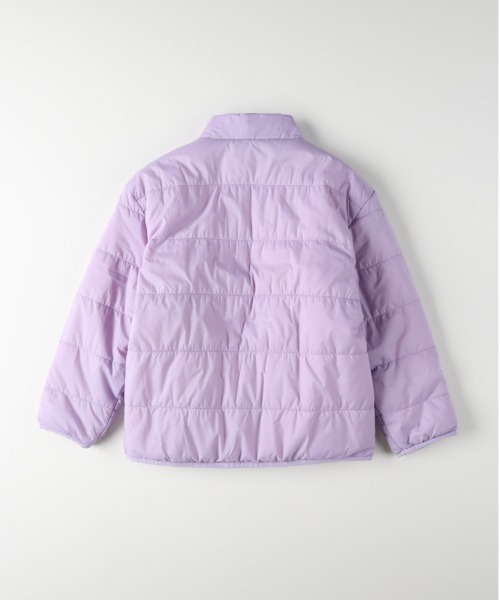 MPS(エムピーエス)の「【MPS】スタンドネック裏ボア中綿ジャケット (撥水/防風/あったか/軽量/キッズ/通学/通園/洗濯機OK/冬アウター)(ダウンジャケット/コート・キッズ・ブラック/ライラック/グリーン/ブルー/イエロー/サックスブルー・150/160/130/140/110/120)」の13枚目の写真