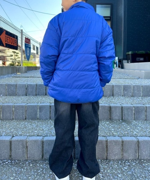 セール】【MPS】スタンドネック裏ボア中綿ジャケット (撥水/防風