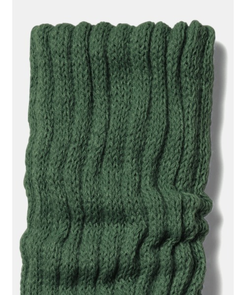 tutuanna（チュチュアンナ）の「[まるで毛布！のような暖かさ・厚手]あぜ編み裏起毛レッグウォーマー45cm丈（レッグウォーマー・レディース・ワイン/アーミー/ブラック/ターメリック/グレイッシュブルー/グレー/キナリ/ネイビー/チャコール・フリー）」の14枚目の写真