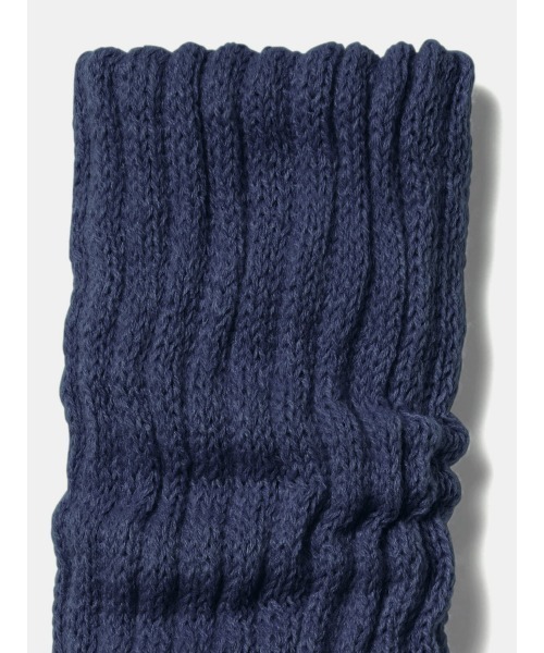 tutuanna（チュチュアンナ）の「[まるで毛布！のような暖かさ・厚手]あぜ編み裏起毛レッグウォーマー45cm丈（レッグウォーマー・レディース・ワイン/アーミー/ブラック/ターメリック/グレイッシュブルー/グレー/キナリ/ネイビー/チャコール・フリー）」の15枚目の写真