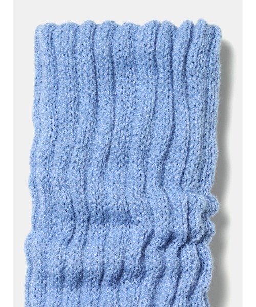 tutuanna（チュチュアンナ）の「[まるで毛布！のような暖かさ・厚手]あぜ編み裏起毛レッグウォーマー45cm丈（レッグウォーマー・レディース・ワイン/アーミー/ブラック/ターメリック/グレイッシュブルー/グレー/キナリ/ネイビー/チャコール・フリー）」の16枚目の写真