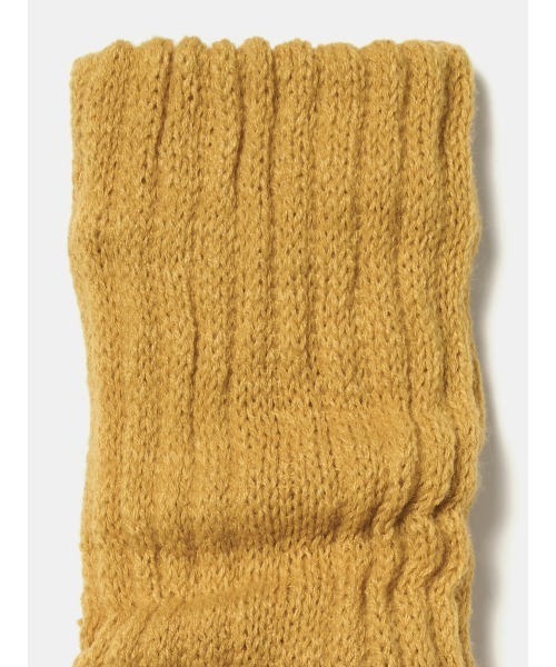 tutuanna（チュチュアンナ）の「[まるで毛布！のような暖かさ・厚手]あぜ編み裏起毛レッグウォーマー45cm丈（レッグウォーマー・レディース・ワイン/アーミー/ブラック/ターメリック/グレイッシュブルー/グレー/キナリ/ネイビー/チャコール・フリー）」の17枚目の写真