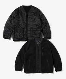 OUTSTANDING（アウトスタンディング）の「REVERSIBLE BOA LINER JACKET_BLACK（その他アウター）」