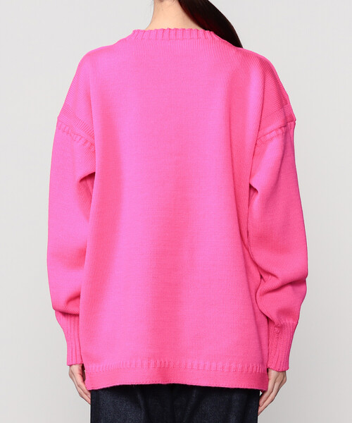 Le Tricoteur ウールガンジーセーター NEON UNISEX Le Tricoteur | トラディショナル ウールガンジーセーター NEON UNISEX