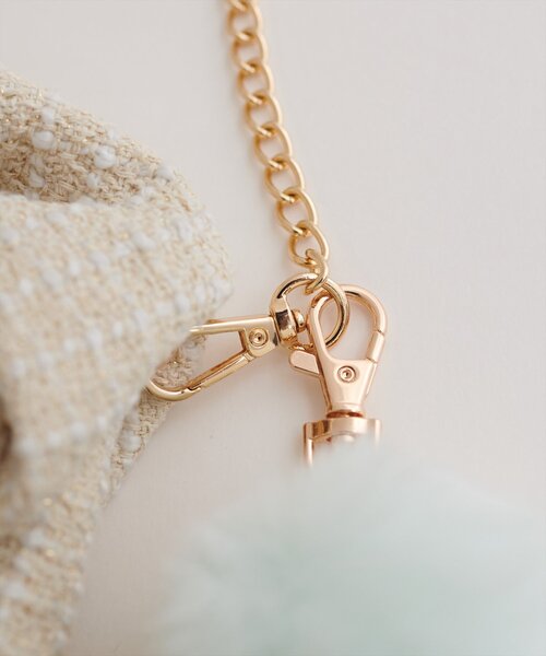 natural couture（ナチュラルクチュール）の「ねじりハンドルミニショルダー（ショルダーバッグ・レディース・アイボリー/ブラック/ボルドー/ブラウン・FREE）」の13枚目の写真