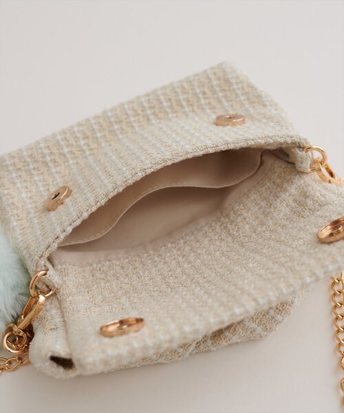 natural couture（ナチュラルクチュール）の「ねじりハンドルミニショルダー（ショルダーバッグ・レディース・アイボリー/ブラック/ボルドー/ブラウン・FREE）」の14枚目の写真