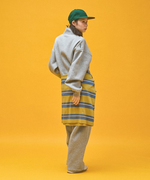 Kappa(カッパ)の「≪Kappa×and ST ウェルネスクラブ≫Heaith&Wellnessデザインスウェット (ユニセックス)(スウェット・レディース・グレー/ブラック/ホワイト/ピンク・SMALL/MEDIUM/LARGE)」の7枚目の写真