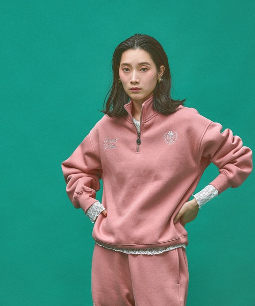 Kappa(カッパ)の「≪Kappa×and ST ウェルネスクラブ≫Heaith&Wellnessデザインスウェット (ユニセックス)(スウェット・レディース・グレー/ブラック/ホワイト/ピンク・SMALL/MEDIUM/LARGE)」の14枚目の写真