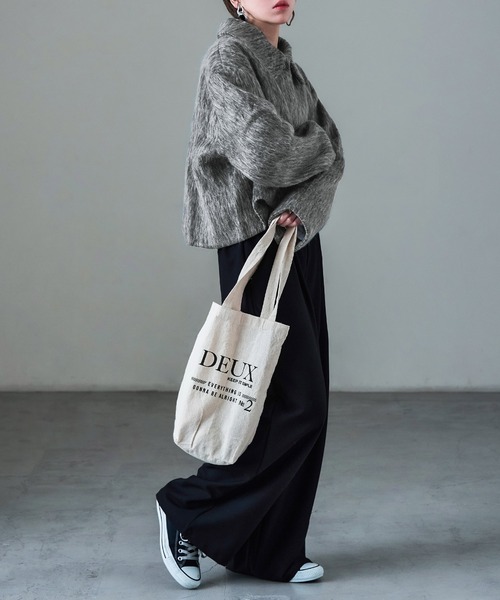 Fashion Letter(ファッションレター)の「シャギー ショートブルゾン(その他アウター・レディース・ブラック/グレー・M)」の17枚目の写真