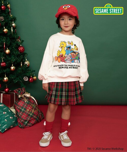 BREEZE（ブリーズ）の「【リンク】チェックプリーツスカパン_ジュニア対応（スカート・キッズ・レッド/オレンジ・80/100/110/120/140/130/90）」の20枚目の写真