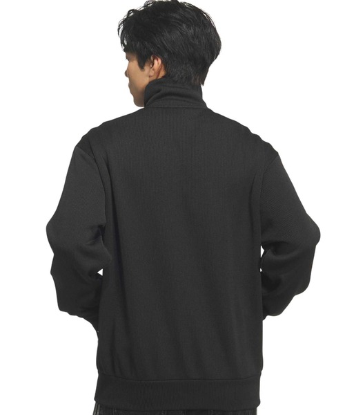 adidas(アディダス)の「adidas FIREBIRD KNIT TRACK TOP / アディダス ファイヤーバード ニット トラックトップ(ジャージ・メンズ・ブラック・M/S/XXL/XL/L)」の8枚目の写真