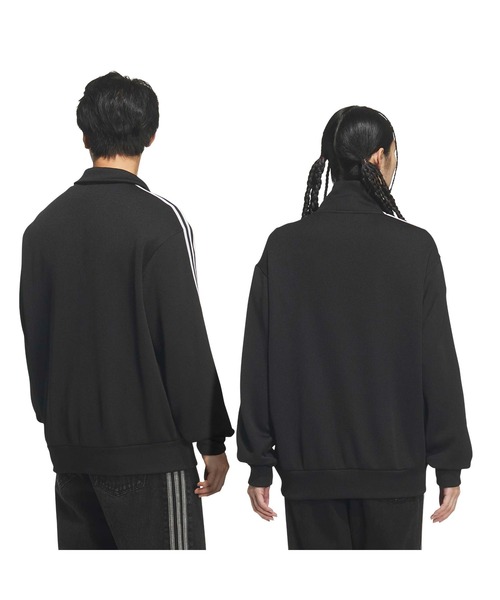 adidas(アディダス)の「adidas FIREBIRD KNIT TRACK TOP / アディダス ファイヤーバード ニット トラックトップ(ジャージ・メンズ・ブラック・M/S/XXL/XL/L)」の9枚目の写真