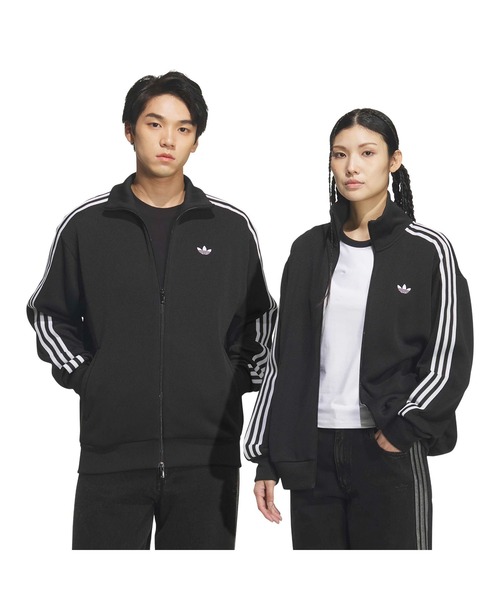 adidas(アディダス)の「adidas FIREBIRD KNIT TRACK TOP / アディダス ファイヤーバード ニット トラックトップ(ジャージ・メンズ・ブラック・M/S/XXL/XL/L)」の10枚目の写真
