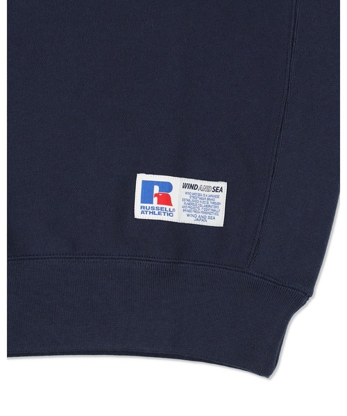 WIND AND SEA(ウィンダンシー)の「Russel Athletics x WDS High Cotton Terry Crewneck(スウェット・メンズ・アッシュグレー/ネイビー・S/M/L/XL)」の10枚目の写真