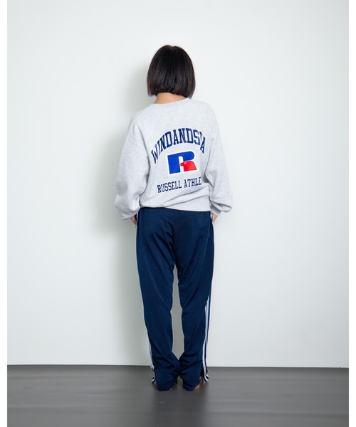 WIND AND SEA(ウィンダンシー)の「Russel Athletics x WDS High Cotton Terry Crewneck(スウェット・メンズ・アッシュグレー/ネイビー・S/M/L/XL)」の17枚目の写真