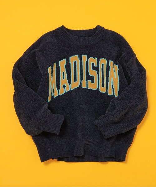 BREEZE（ブリーズ）の「【洗える】ナイス！タッチ！３柄ニット_ジュニア対応（ニット/セーター・キッズ・ネイビー/オレンジ/グリーン・90/100/120/140）」の3枚目の写真