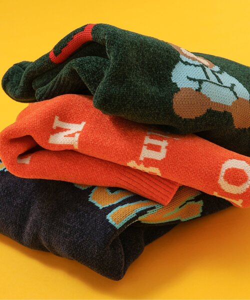 BREEZE（ブリーズ）の「【洗える】ナイス！タッチ！３柄ニット_ジュニア対応（ニット/セーター・キッズ・ネイビー/オレンジ/グリーン・90/100/120/140）」の11枚目の写真