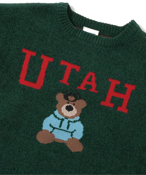 BREEZE（ブリーズ）の「【洗える】ナイス！タッチ！３柄ニット_ジュニア対応（ニット/セーター・キッズ・ネイビー/オレンジ/グリーン・90/100/120/140）」の18枚目の写真