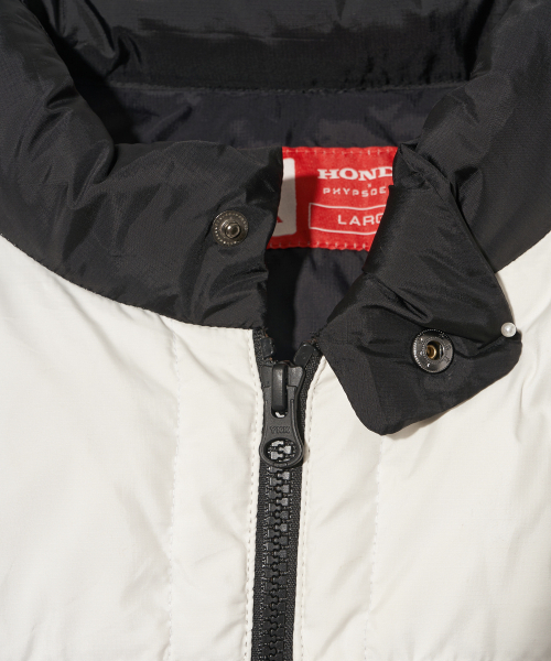 PHYPS MOTORCYCLE(フィップスモーターサイクル)の「Honda Wing logo Short Puffer_Black(ダウンジャケット/コート・レディース・その他・SMALL/MEDIUM/LARGE/X-LARGE)」の6枚目の写真