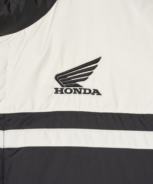 PHYPS MOTORCYCLE(フィップスモーターサイクル)の「Honda Wing logo Short Puffer_Black(ダウンジャケット/コート・レディース・その他・SMALL/MEDIUM/LARGE/X-LARGE)」の7枚目の写真