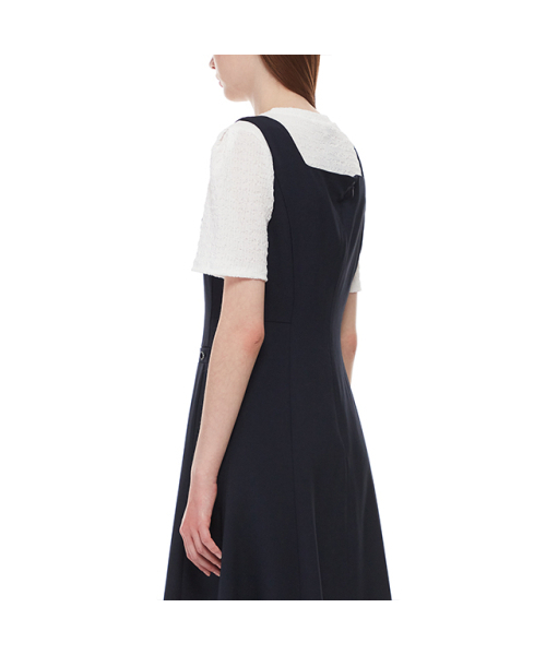 PLASTIC ISLAND(プラスティックアイランド)の「Bustier One-Piece PN2WO931(ワンピース・レディース・ダークネイビー・SMALL)」の5枚目の写真