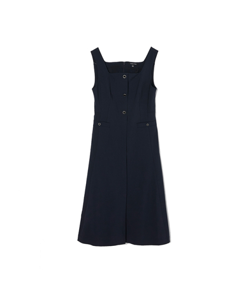 PLASTIC ISLAND(プラスティックアイランド)の「Bustier One-Piece PN2WO931(ワンピース・レディース・ダークネイビー・SMALL)」の6枚目の写真
