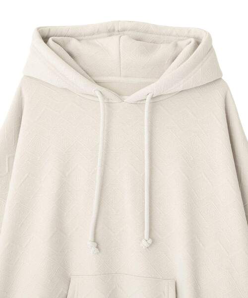 CRAFT STANDARD BOUTIQUE（クラフトスタンダードブティック）の「裏フリースフクレジャカードパーカー（パーカー・メンズ・アイボリー/ブラック/グレイッシュベージュ・XL/M/L）」の13枚目の写真