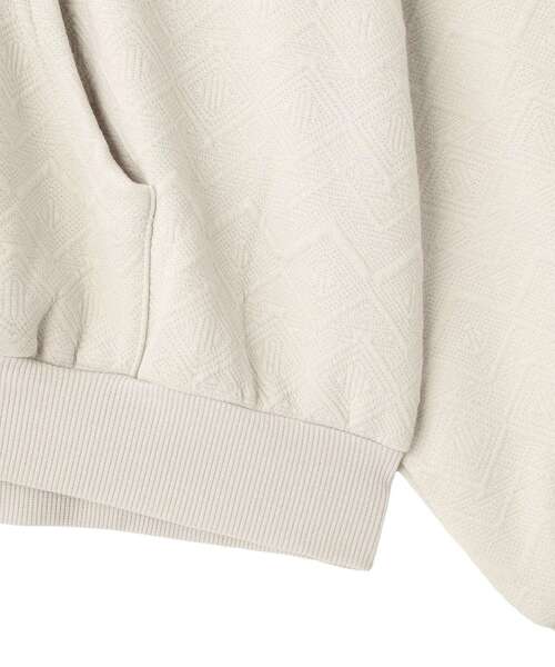 CRAFT STANDARD BOUTIQUE（クラフトスタンダードブティック）の「裏フリースフクレジャカードパーカー（パーカー・メンズ・アイボリー/ブラック/グレイッシュベージュ・XL/M/L）」の11枚目の写真