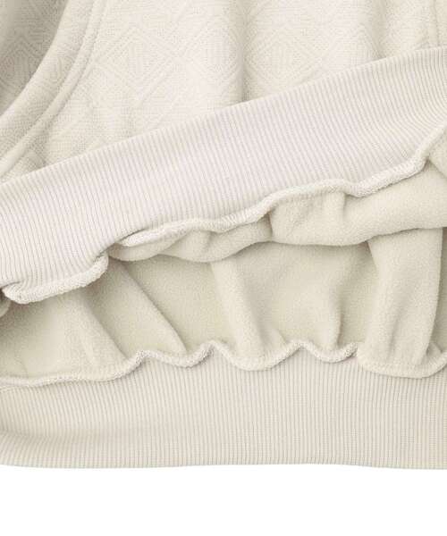 CRAFT STANDARD BOUTIQUE（クラフトスタンダードブティック）の「裏フリースフクレジャカードパーカー（パーカー・メンズ・アイボリー/ブラック/グレイッシュベージュ・XL/M/L）」の8枚目の写真