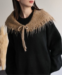 sakishimatokyo | フリンジニットショール(ストール/ショール)