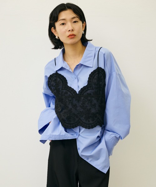 新品タグ付き レースビスチェ AIC. スカラップレースビスチェ レディース : ZOZOTOWN Yahoo!店