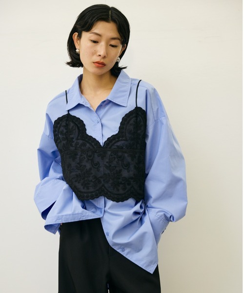sheller レース ビスチェ【新品未使用】【シェリエ】 Guipure Lace Bustier｜ギピュールレースビスチェ – MARTE