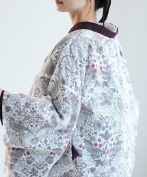 羽織 ニコアンティーク Strawberry Thief(イチゴ泥棒) フォッグ Fabric by BEST OF MORRIS ベスト・オブ・モリス
