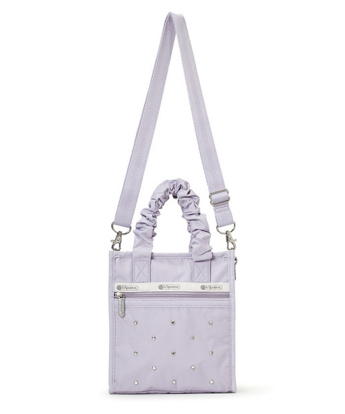 LeSportsac(レスポートサック)の「GH MINI N/S TOTE ビジューソフトラベンダー(ショルダーバッグ・レディース・パープル・FREE)」の3枚目の写真